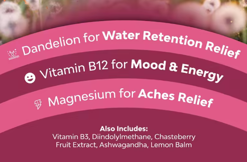 Hormonal Support & PMS Balance Supplement